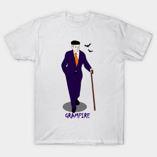 Grampire Halloween Tshirt T-Shirt